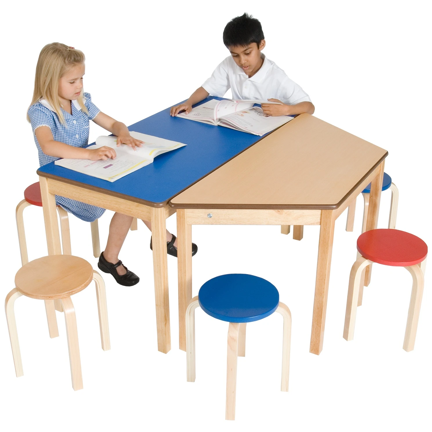 Primary Rectangular Classroom Tables 2 Primary Rectangular Classroom Tables - Image 2