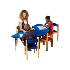 Adjustable Height Arc Top Table