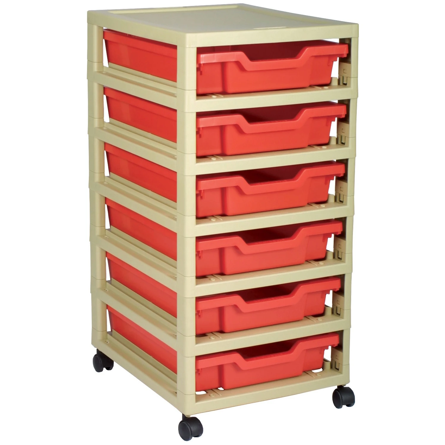 GratStack Single Column Unit With 6 Shallow Trays 2 GratStack Single Column Unit With 6 Shallow Trays - Image 2