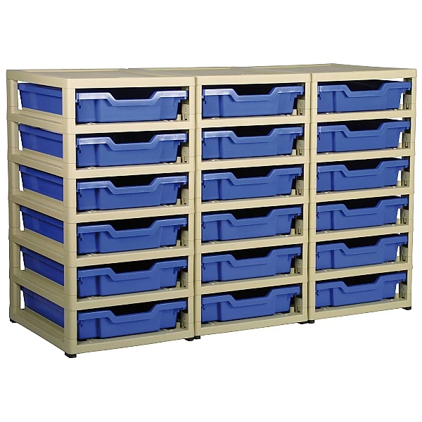 GratStack 3 Column Unit With 18 Shallow Trays 1 GratStack 3 Column Unit With 18 Shallow Trays