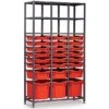 Gratnells 3 Column High 24 Tray Storage Rack