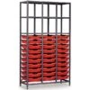 Gratnells 3 Column High 30 Tray Storage Rack