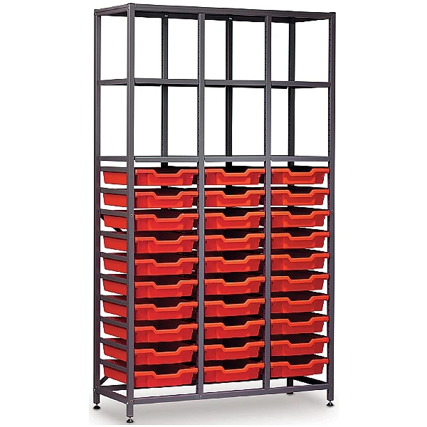 Gratnells 3 Column High 30 Tray Storage Rack 1 Gratnells 3 Column High 30 Tray Storage Rack
