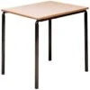 Scholar Crush Bent Square Tables
