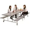 Rectangular Mobile Folding Bench Unit