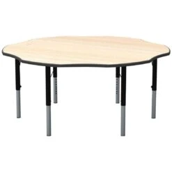 Height Adjustable Flower Theme Table -Sico Store 033153