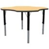 Height Adjustable Clover Theme Table