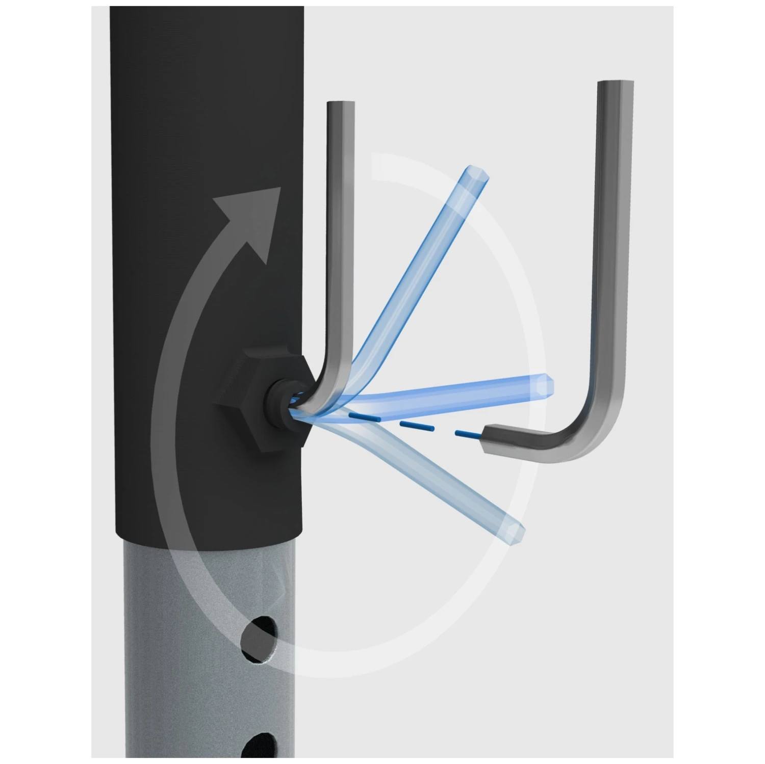 Height Adjustable Clover Primary Theme Tables 6 Height Adjustable Clover Primary Theme Tables - Image 6