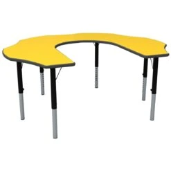 Height Adjustable Teachers Flower Primary Theme Table