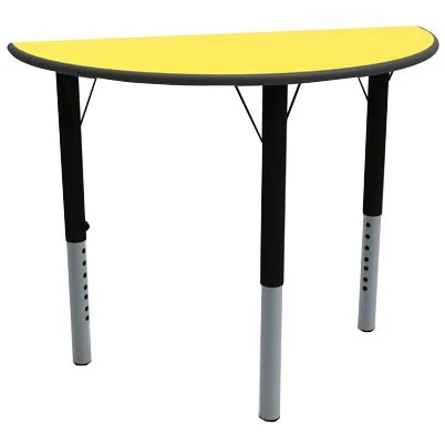 Height Adjustable Semi Circular Tables 1 Height Adjustable Semi Circular Tables