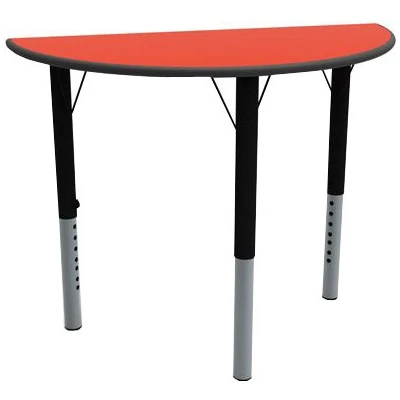 Height Adjustable Semi Circular Tables 2 Height Adjustable Semi Circular Tables - Image 2