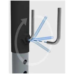 Height Adjustable Square Tables -Sico Store 033410