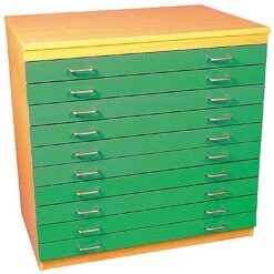 10 Drawer A1 Plan Storage Chest