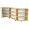 Nexus Curve Bookcases