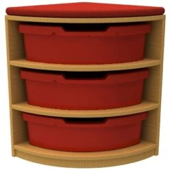 Curve Quarter Storage & Seating -Sico Store 035308