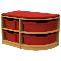 Curve Single Corner Storage Unit -Sico Store 035597