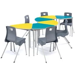 Segga Modular Wedge Tables -Sico Store 036303