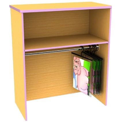 Edge Hanging Shelf & Rail 2 Edge Hanging Shelf & Rail - Image 2