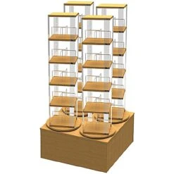 Library Book Spinner Bases