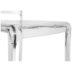 Pure Transparent Cafe Chair In Clear Finish 14 Pure Transparent Cafe Chair In Clear Finish -Sico Store 042243