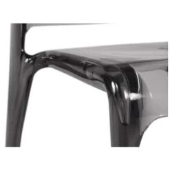 Pure Transparent Cafe Chair In Smoked Finish -Sico Store 042267