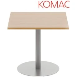 Komac Reef Square Table Round Base