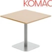 Komac Reef Square Table Square Base