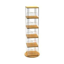Paperback Book And DVD Tower Spinner
