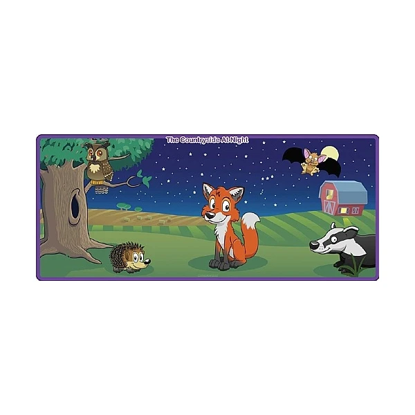 Night Time Animal Mural 1 Night Time Animal Mural