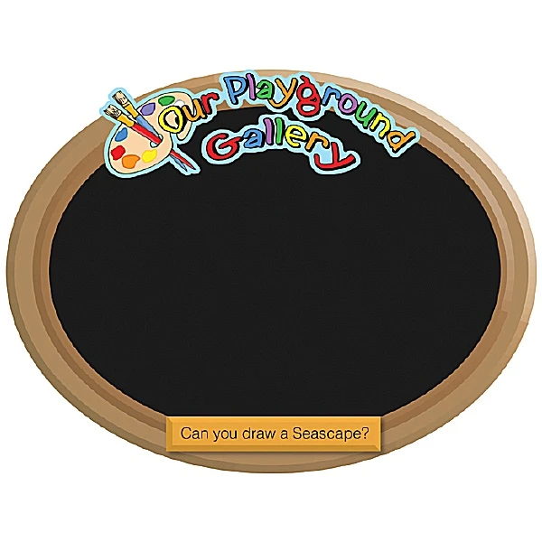 Our Gallery Seascape Chalkboard 1 Our Gallery Seascape Chalkboard