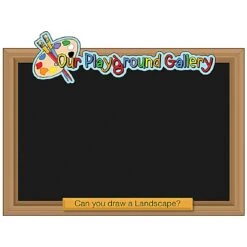 Our Gallery Landscape Chalkboard
