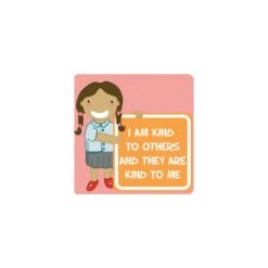 Positive Affirmation I Am Kind School Sign