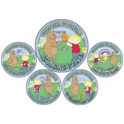 Good Behaviour Bear School Signs Set