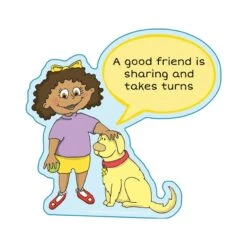 Good Friend Sharing And Taking Turns School Sign