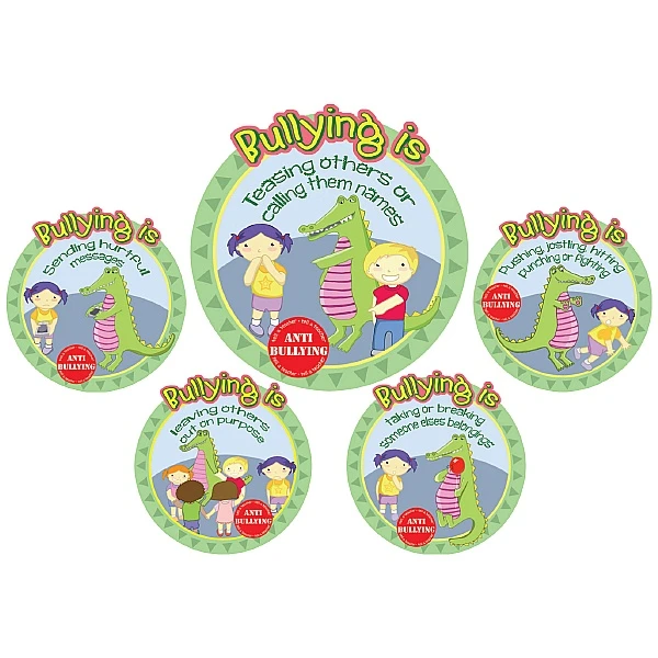 Anti Bullying School Signs Set 1 Anti Bullying School Signs Set