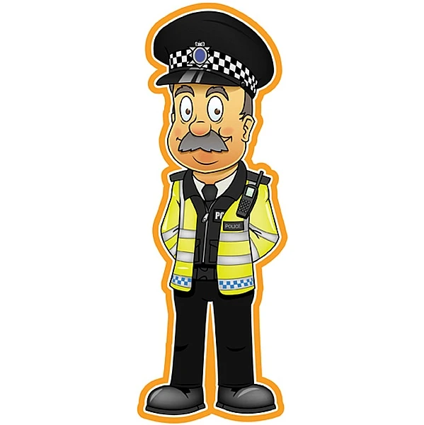 People At Work Policeman Sign 1 People At Work Policeman Sign