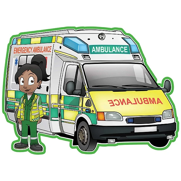Ambulance And Paramedic Sign Combo 1 Ambulance And Paramedic Sign Combo