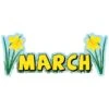 Months Of The Year March Signs