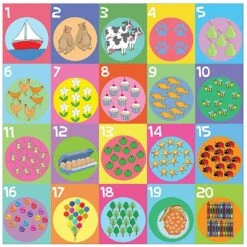 Counting To Twenty Sign