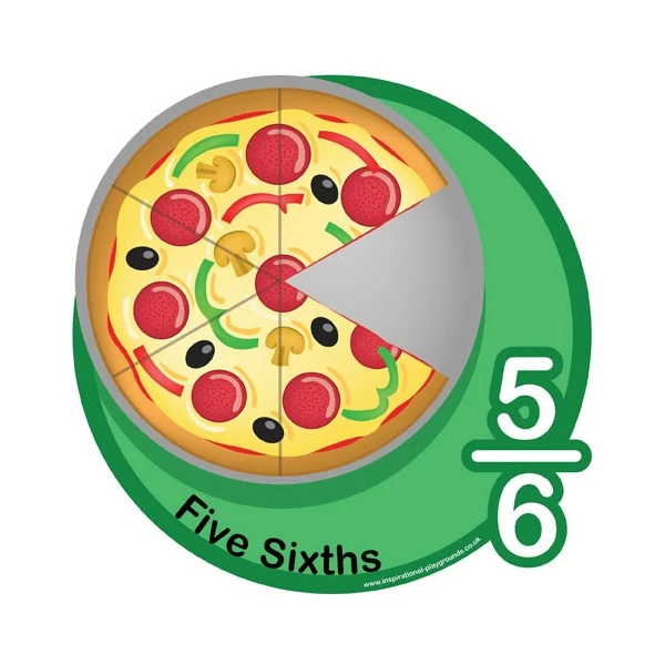 Five Sixths Fraction Sign 1 Five Sixths Fraction Sign