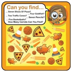 Can You Find It Orange Sign