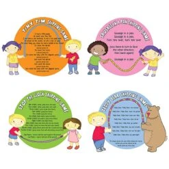 Skipping Games Full Set Of 4 Signs