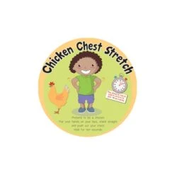 Chicken Chest Stretch Sign