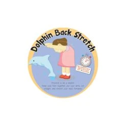 Dolphin Back Stretch Sign
