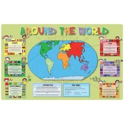 Around The World Map