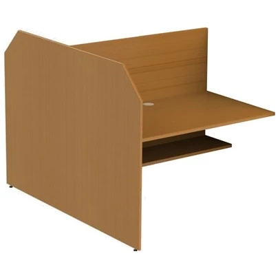 Double Sided Study Carrel 2 Double Sided Study Carrel - Image 2
