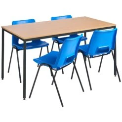 NEXT DAY Flexi Rectangular Canteen Tables 5 NEXT DAY Flexi Rectangular Canteen Tables -Sico Store 069981