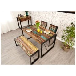 Accrington Reclaimed Wood Dining Table 13 Accrington Reclaimed Wood Dining Table -Sico Store 070519