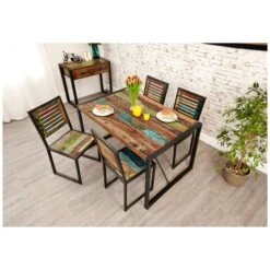 Accrington Reclaimed Wood Dining Table 12 Accrington Reclaimed Wood Dining Table -Sico Store 070520