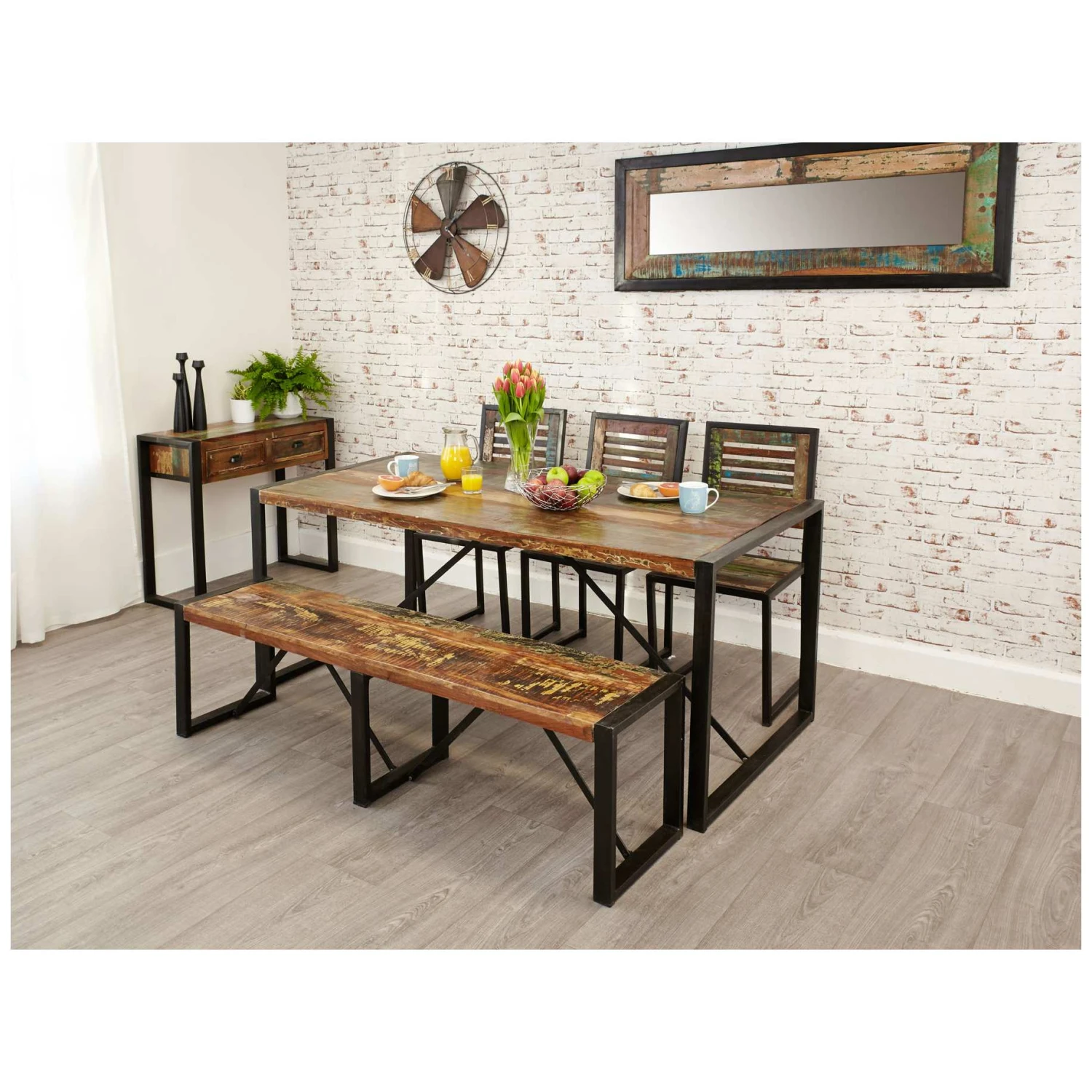 Accrington Reclaimed Wood Dining Table 8 Accrington Reclaimed Wood Dining Table - Image 8